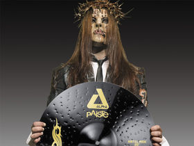 Paiste makes Slipknot's Joey Jordison black cymbals